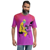 Reggae Rhythms All-Over Print Men's Crew Neck T-Shirt - Beyond T-shirts